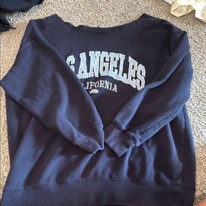 Navy Los Angeles Sweatshirt